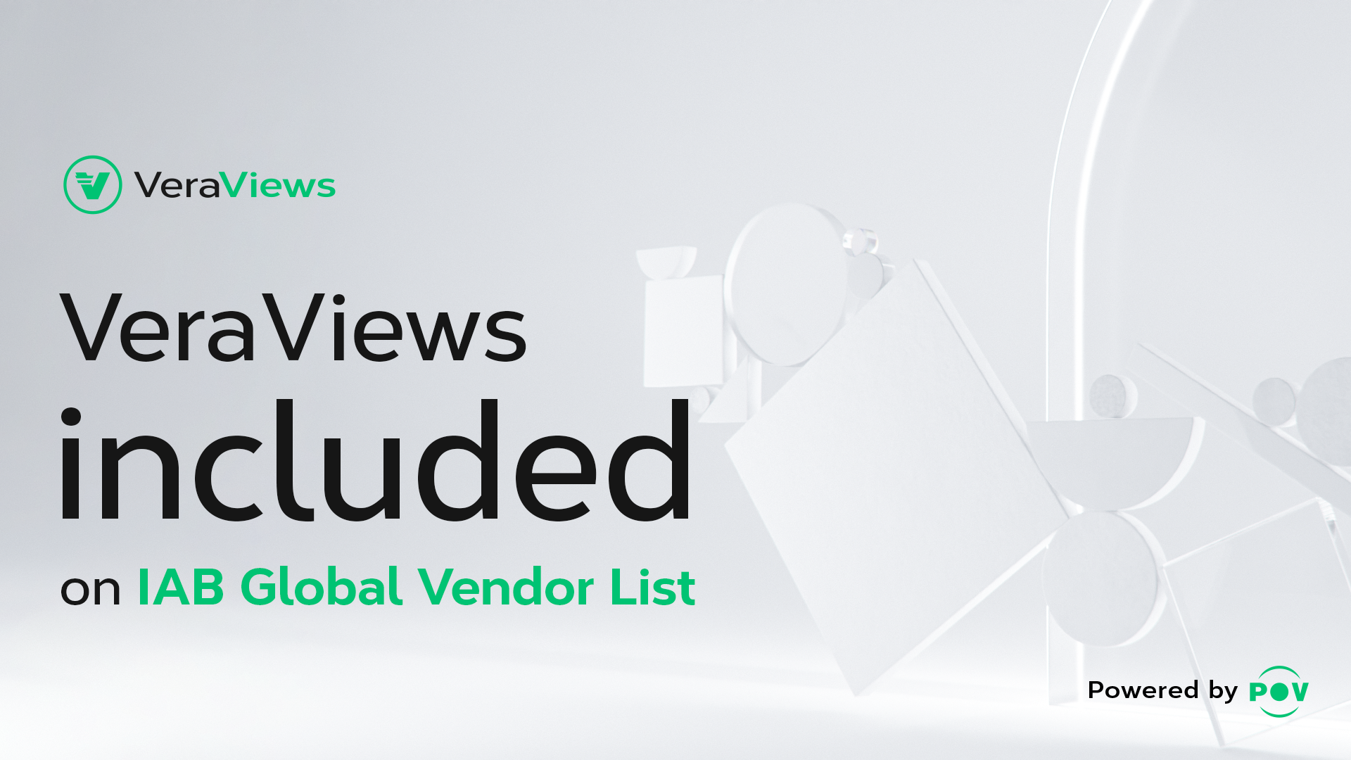 VeraViews Included on IAB Global Vendor List